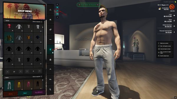 Clothing Equip