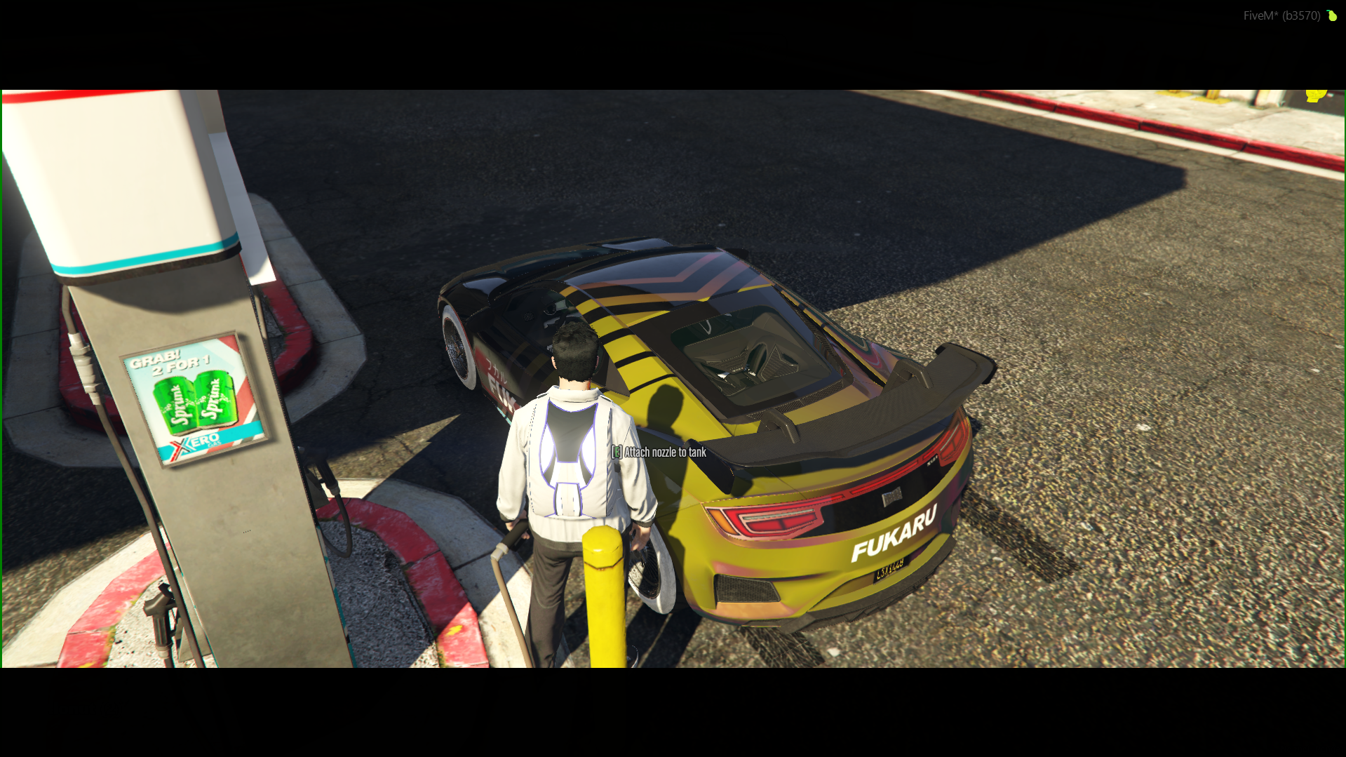 Gas Station Car