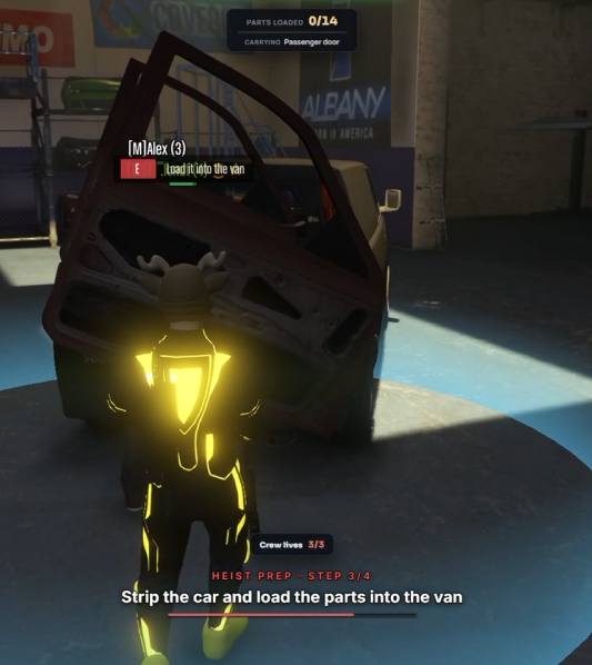 Stripping Car