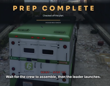 Prep Complete