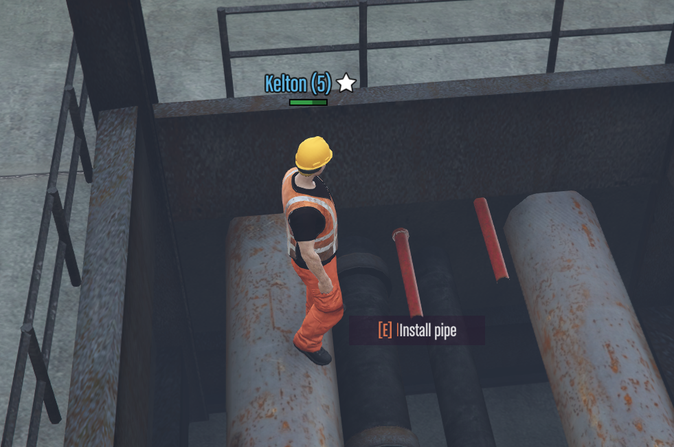 Builder Minigame Pipes