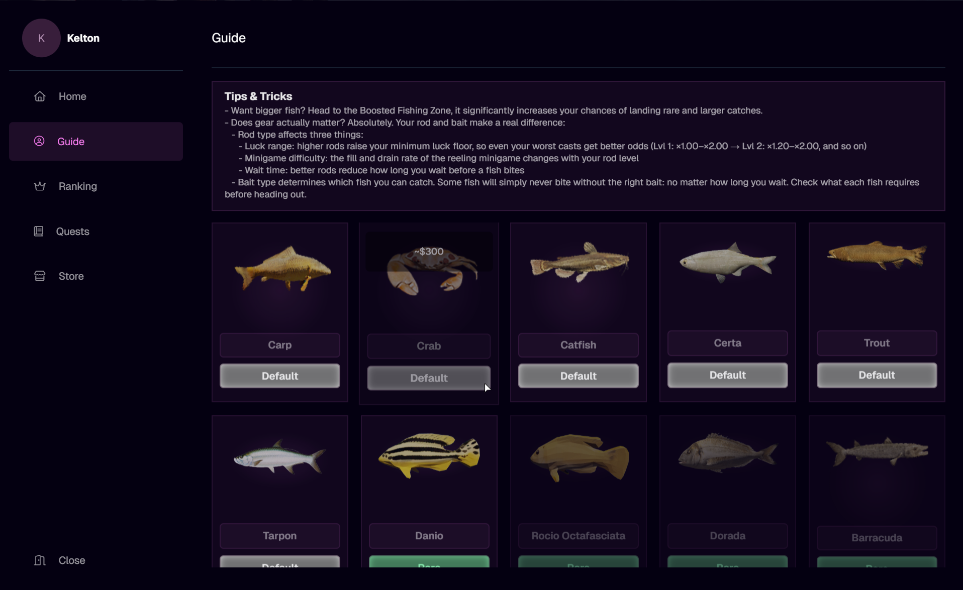 Fisherman Guide