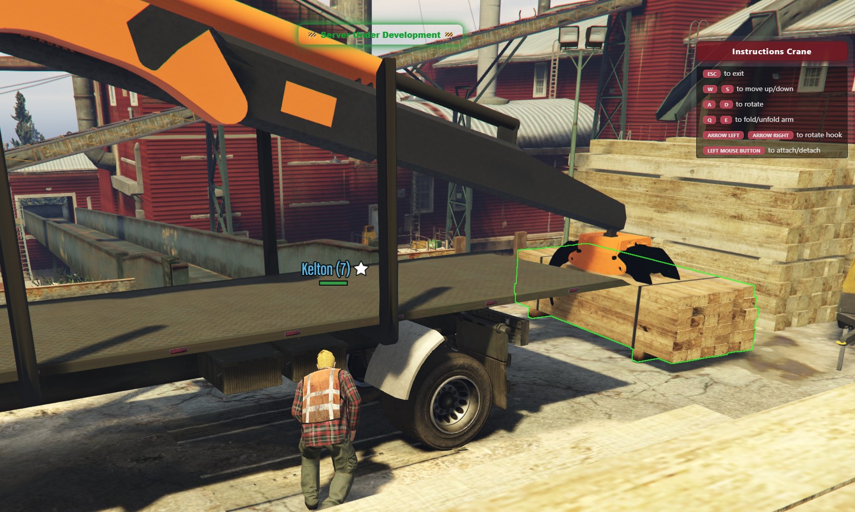 Lumberjack Lift Planks