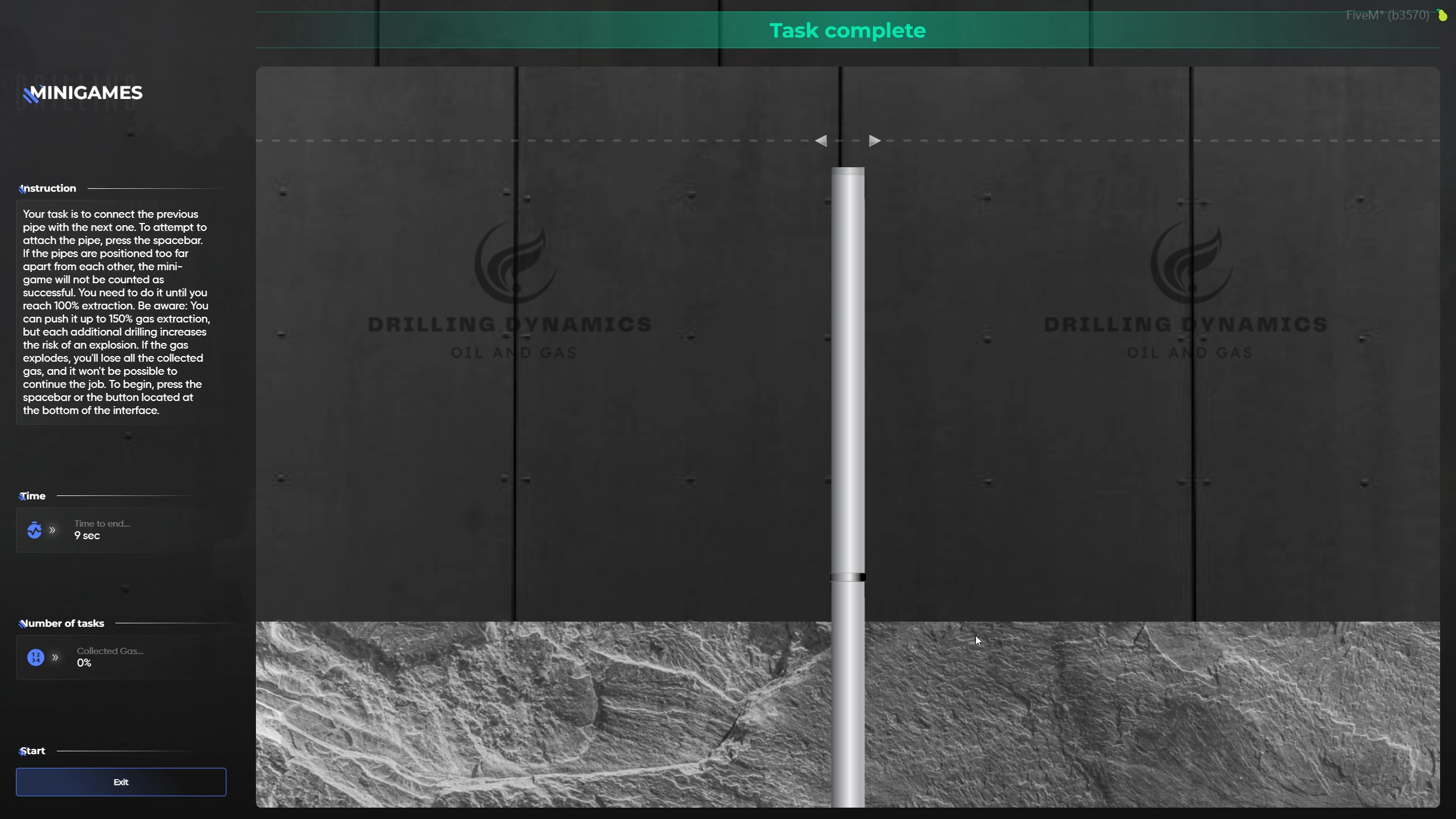 Drill Minigame