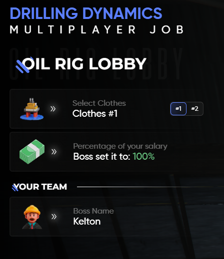 Oil Rig Team