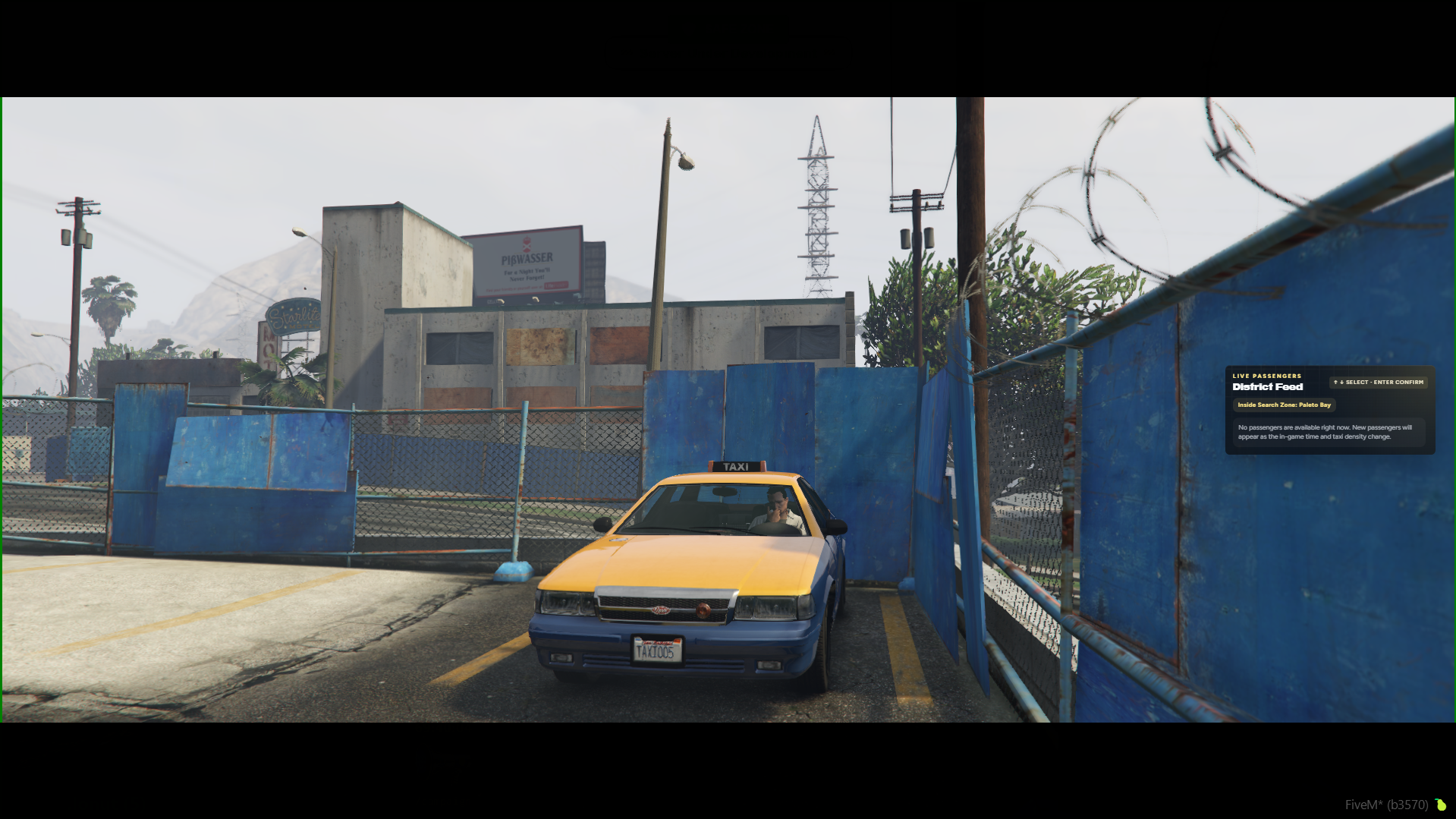 Taxi Driver HUD