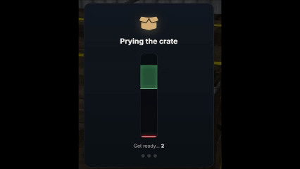 Prying Crate Minigame