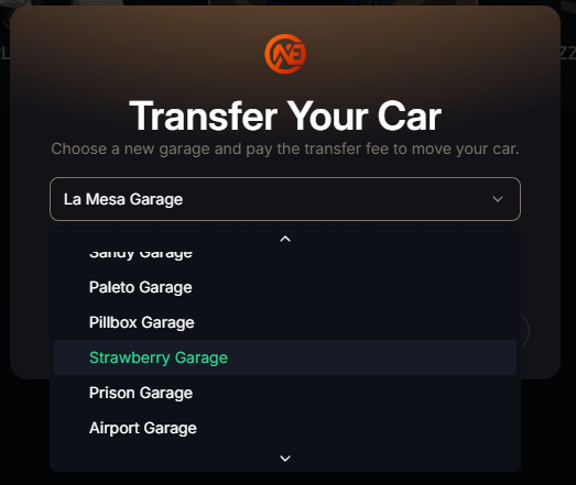 Selectare Garaj Transfer