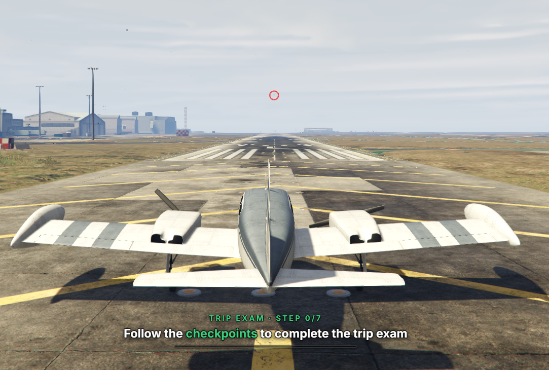Flying Trip Exam Progress
