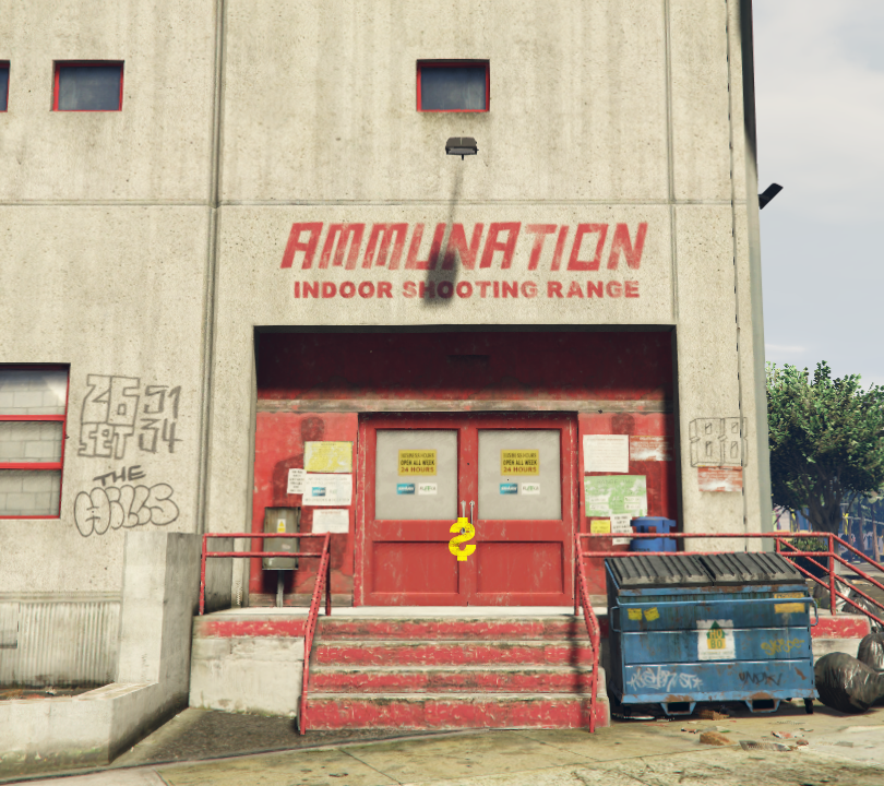 Ammu-Nation Location