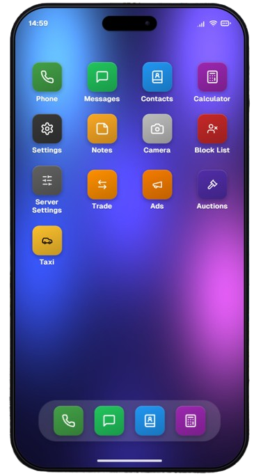 Smartphone Home Screen