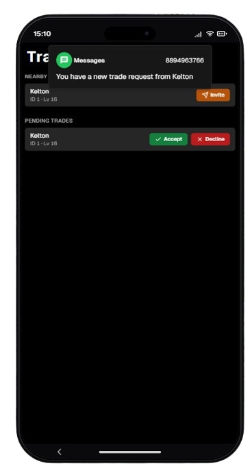 Trade Mobile Application